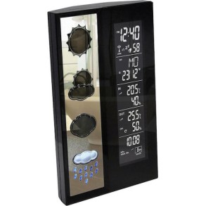 Technoline WS 6650 Ασύρματος Μετεωρολογικός Σταθμός Ψηφιακός Επιτραπέζιος Μαύρος