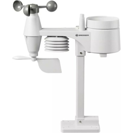 Bresser 5-in-1 Comfort Weather Center 7002550 Ασύρματος Μετεωρολογικός Σταθμός Ψηφιακός Επιτραπέζιος Μαύρος