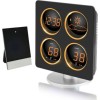 Technoline WS 6830 Ασύρματος Μετεωρολογικός Σταθμός Ψηφιακός Επίτοιχος / Επιτραπέζιος Μαύρος