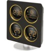 Technoline WS 6830 Ασύρματος Μετεωρολογικός Σταθμός Ψηφιακός Επίτοιχος / Επιτραπέζιος Μαύρος