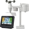 Bresser Wifi Color Weather Center With 5in1 Profi Sensor 7002580 Ασύρματος Μετεωρολογικός Σταθμός Ψηφιακός Επίτοιχος / Επιτραπέζιος Μαύρος
