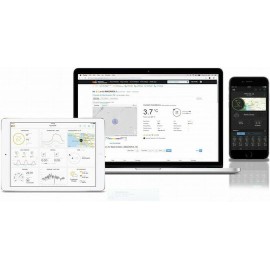 Bresser Wifi Color Weather Center With 5in1 Profi Sensor 7002580 Ασύρματος Μετεωρολογικός Σταθμός Ψηφιακός Επίτοιχος / Επιτραπέζιος Μαύρος