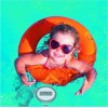 TFA Funk Pool Θερμόμετρο Πισίνας από Πλαστικό Μαύρο