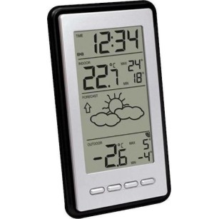 Technoline WS 9130-IT Ασύρματος Μετεωρολογικός Σταθμός Ψηφιακός Επίτοιχος / Επιτραπέζιος Ασημί