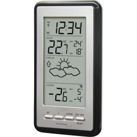 Technoline WS 9130-IT Ασύρματος Μετεωρολογικός Σταθμός Ψηφιακός Επίτοιχος / Επιτραπέζιος Ασημί
