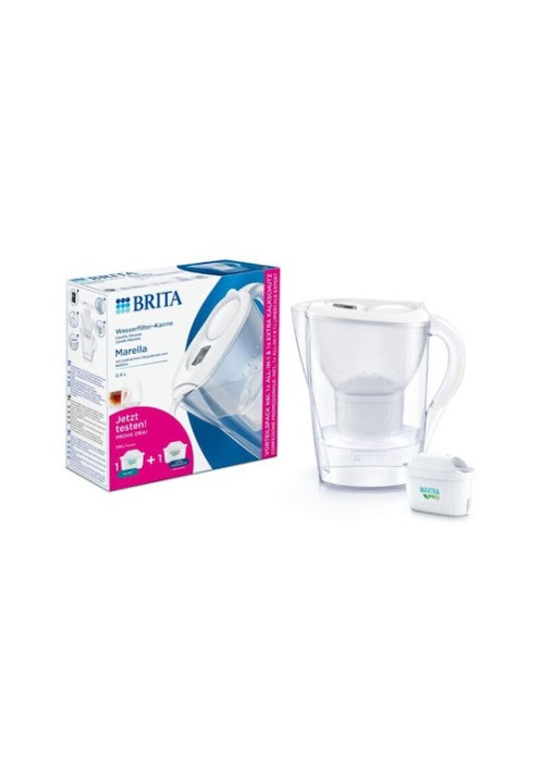 Brita Marella Κανάτα Σερβιρίσματος White με Φίλτρο 2400ml