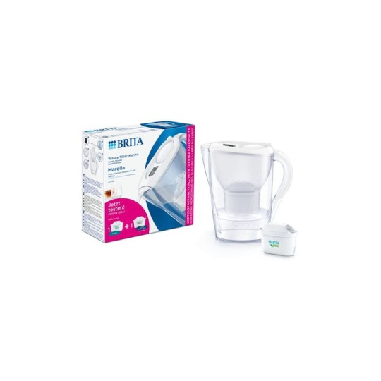 Brita Marella Κανάτα Σερβιρίσματος White με Φίλτρο 2400ml