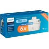 Philips Ανταλλακτικό Φίλτρο Νερού για Κανάτα Micro X-clean 6τμχ