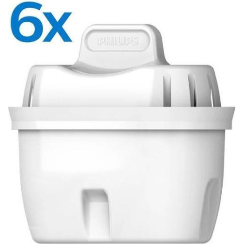 Philips Ανταλλακτικό Φίλτρο Νερού για Κανάτα 6τμχ