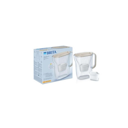 Brita Style Essential Κανάτα Σερβιρίσματος Sand με Φίλτρο 2400ml