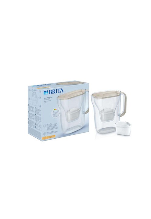 Brita Style Essential Κανάτα Σερβιρίσματος Sand με Φίλτρο 2400ml