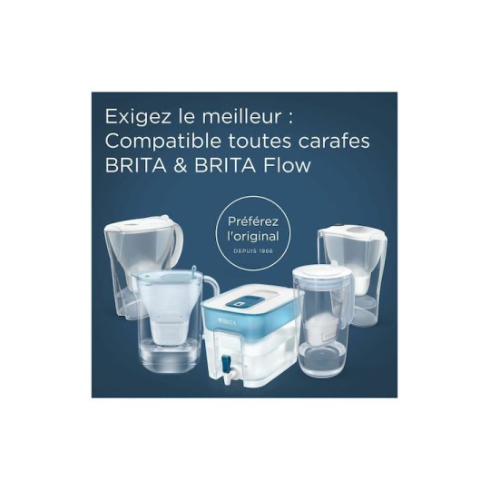 Brita Style Essential Κανάτα Σερβιρίσματος Πλαστική Stone Blue με Φίλτρο 2400ml