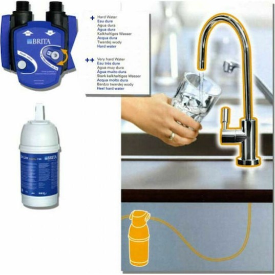 Brita Mypure P1 Συσκευή Φίλτρου Νερού Κάτω Πάγκου Μονή με Βρυσάκι
