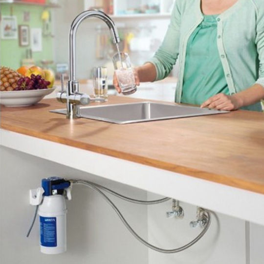 Brita Mypure P1 Συσκευή Φίλτρου Νερού Κάτω Πάγκου Μονή με Βρυσάκι