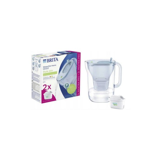 Brita Maxtra Κανάτα Σερβιρίσματος Glacier Blue με Φίλτρο 2400ml