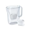 Brita Style Essential Κανάτα Σερβιρίσματος Πλαστική White με Φίλτρο 2400ml