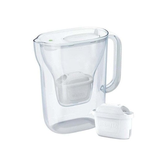 Brita Style Essential Κανάτα Σερβιρίσματος Πλαστική White με Φίλτρο 2400ml