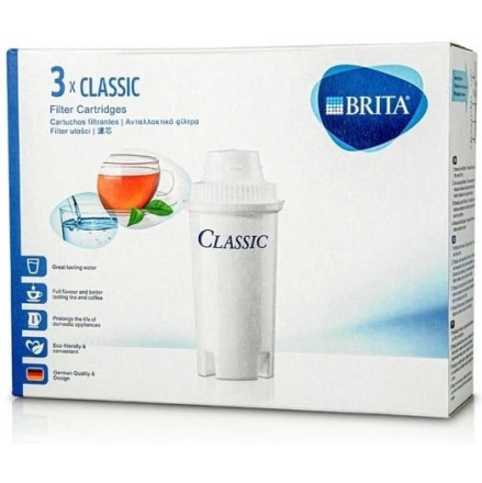 Brita Ανταλλακτικό Φίλτρο Νερού για Κανάτα Classic 3τμχ