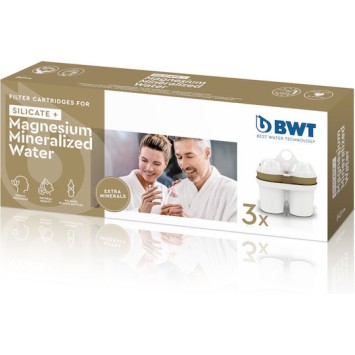 BWT Ανταλλακτικό Φίλτρο Νερού για Κανάτα Silicate + Magnesium 3τμχ