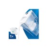 Brita Fill & Enjoy Aluna Κανάτα Σερβιρίσματος Πλαστική White με 1 Ανταλλακτικό Φίλτρο 2400ml