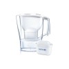 Brita Fill & Enjoy Aluna Κανάτα Σερβιρίσματος Πλαστική White με 1 Ανταλλακτικό Φίλτρο 2400ml