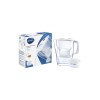 Brita Fill & Enjoy Aluna Κανάτα Σερβιρίσματος Πλαστική White με 1 Ανταλλακτικό Φίλτρο 2400ml