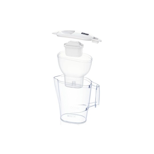 Brita Fill & Enjoy Aluna Κανάτα Σερβιρίσματος Πλαστική White με 1 Ανταλλακτικό Φίλτρο 2400ml