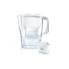 Brita Fill & Enjoy Aluna Κανάτα Σερβιρίσματος Πλαστική White με 1 Ανταλλακτικό Φίλτρο 2400ml