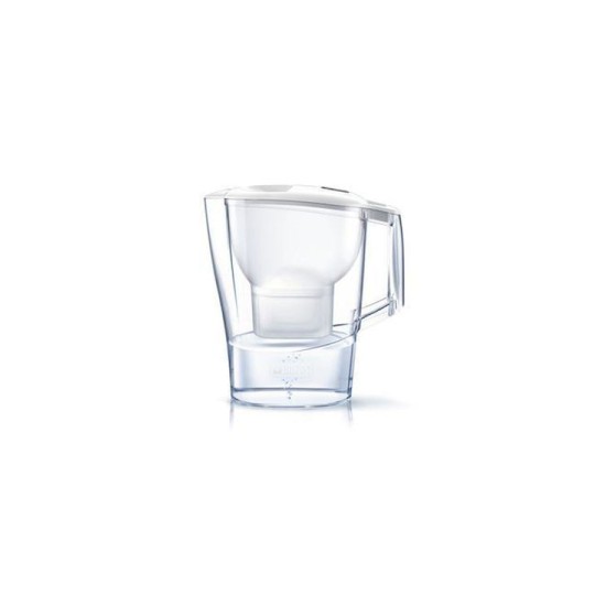 Brita Fill & Enjoy Aluna Κανάτα Σερβιρίσματος Πλαστική White με 1 Ανταλλακτικό Φίλτρο 2400ml
