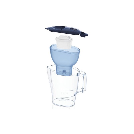 Brita Aluna Κανάτα Σερβιρίσματος Πλαστική Blue με 1 Ανταλλακτικό Φίλτρο 2400ml