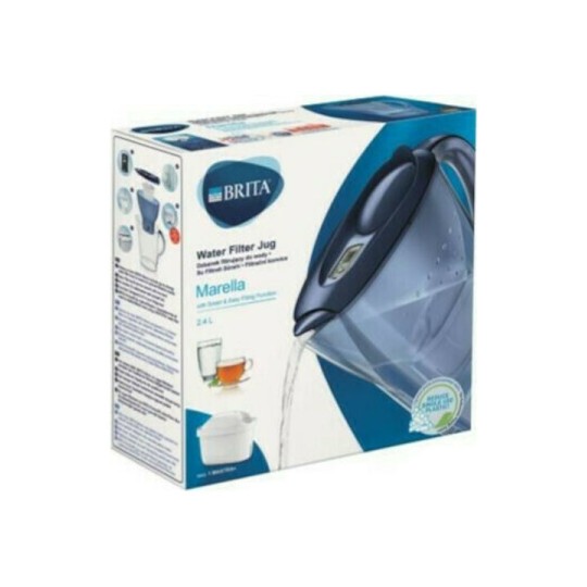 Brita Marella Κανάτα Σερβιρίσματος Πλαστική Blue με Φίλτρο Maxtra Pro 2400ml
