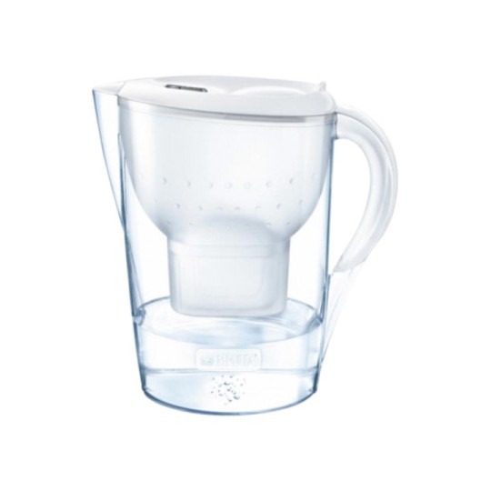 Brita Fill & Enjoy Marella XL Κανάτα Σερβιρίσματος Πλαστική White με 1 Ανταλλακτικό Φίλτρο Μaxtra+ 3500ml