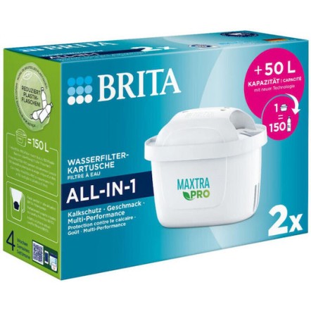 Brita Ανταλλακτικό Φίλτρο Νερού για Κανάτα Maxtra Pro All-in-1 2τμχ