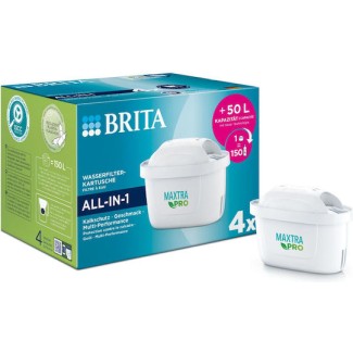 Brita Ανταλλακτικό Φίλτρο Νερού για Κανάτα Maxtra Pro All-in-1 4τμχ