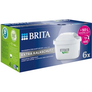Brita Ανταλλακτικό Φίλτρο Νερού για Κανάτα Maxtra Pro Extra Lime Protection 6τμχ