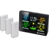 Bresser Quadro NLX 7000023 Μετεωρολογικός Σταθμός Ψηφιακός Επιτραπέζιος Μαύρος