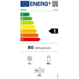 Cecotec Mini Bar 46lt Υ45xΠ47.5xΒ48.5εκ. Λευκό GrandCooler