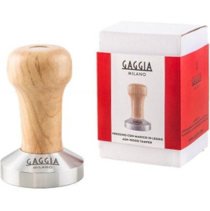 Gaggia Πατητήρι με Επίπεδη Επιφάνεια 58mm σε Καφέ Χρώμα