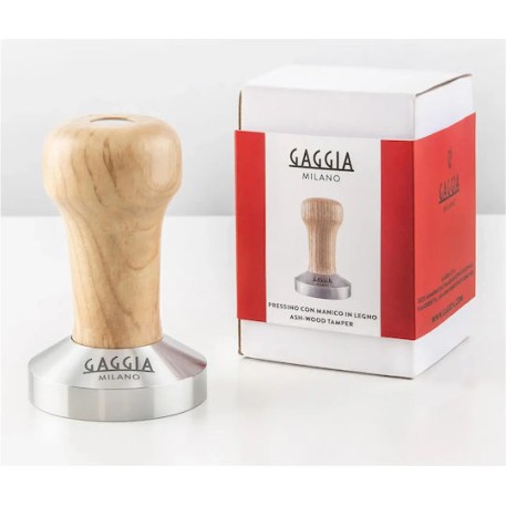 Gaggia Πατητήρι με Επίπεδη Επιφάνεια 58mm σε Καφέ Χρώμα