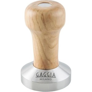 Gaggia Πατητήρι με Επίπεδη Επιφάνεια 58mm σε Καφέ Χρώμα