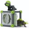 Schleich-S Παιχνίδι Μινιατούρα Battlecave Stone Chameleon Γκρι