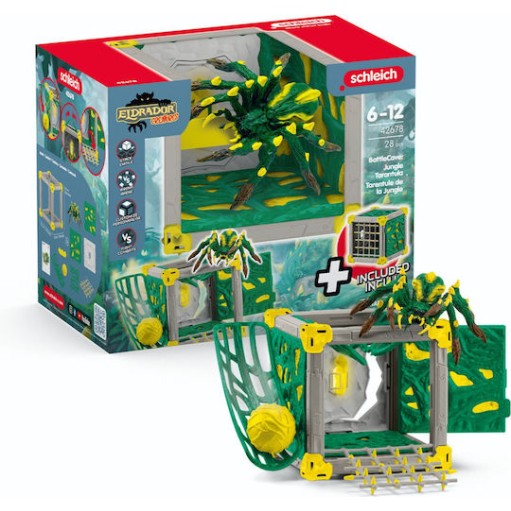 Schleich-S Παιχνίδι Μινιατούρα Jungle Tarantula για 7-12 Ετών 23εκ.