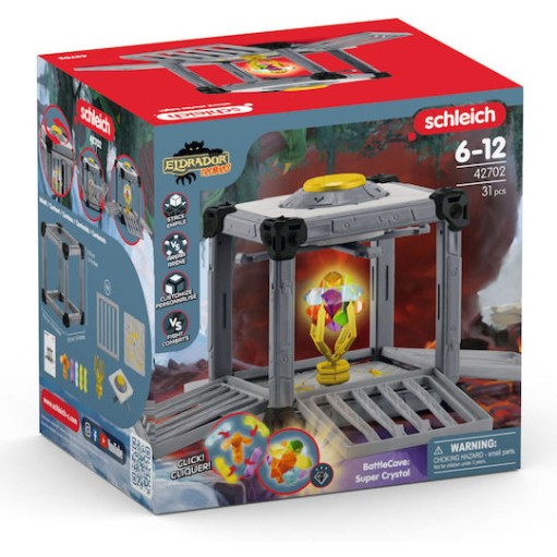 Schleich-S Παιχνίδι Μινιατούρα Battlecave για 6+ Ετών