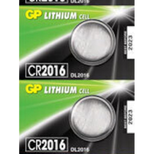 GP Batteries Lithium Cell Μπαταρίες CR2016 3V 5τμχ