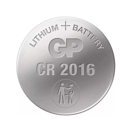 GP Batteries Lithium Cell Μπαταρίες CR2016 3V 5τμχ