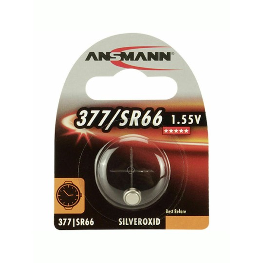 Ansmann 377 Μπαταρία Silver Oxide Ρολογιών SR66 1.55V 1τμχ