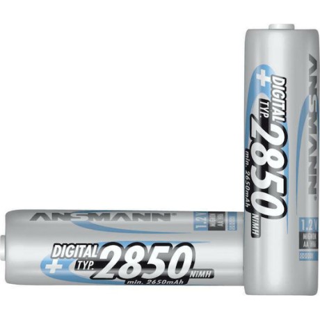Ansmann Digital Επαναφορτιζόμενες Μπαταρίες AA Ni-MH 2850mAh 1.2V 2τμχ