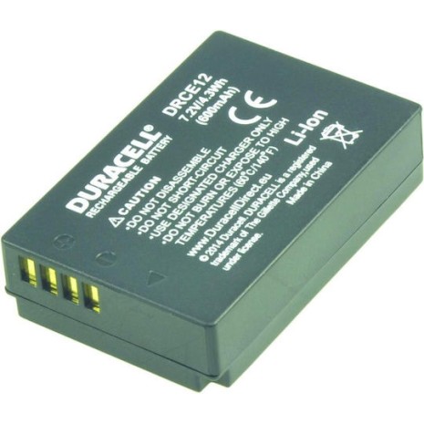 Duracell Μπαταρία Φωτογραφικής Μηχανής Drce12 750mAh Συμβατή με