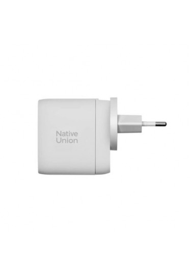 Native Union Φορτιστής Χωρίς Καλώδιο GaN με 2 Θύρες USB-A και Θύρα USB-C 67W Power Delivery Λευκός
