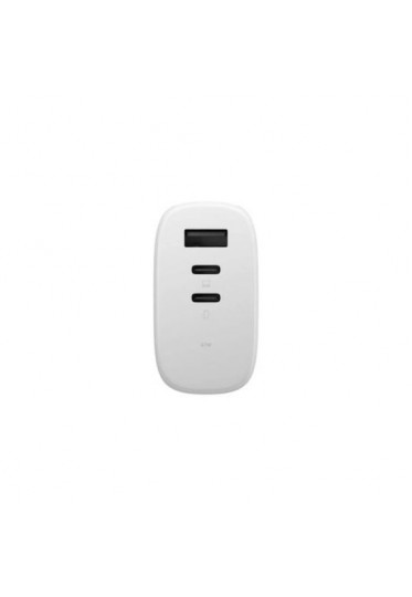 Native Union Φορτιστής Χωρίς Καλώδιο GaN με 2 Θύρες USB-A και Θύρα USB-C 67W Power Delivery Λευκός